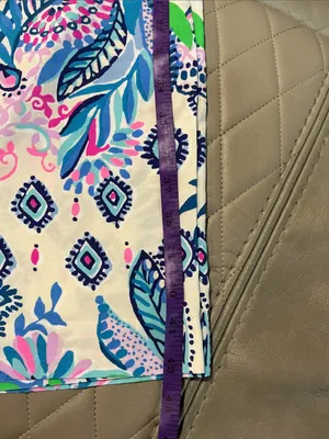 Lilly Pulitzer Girls Paisley & Floral Skirt - Blue & Pink thumbnail 9