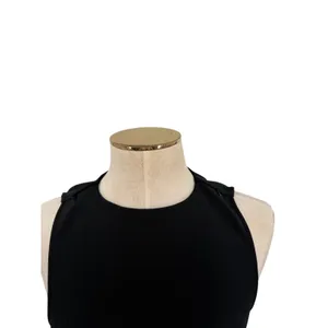 Elliatt Audrina Black Cutout Sheath Cocktail Dress NWT Missing Overlay‎ Small thumbnail 2