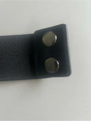 Black & silver glitter belt thumbnail 5