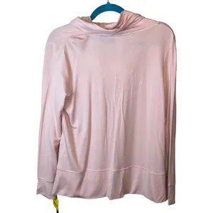 NWT Green Tea Pink Soft & Yummy Cowl Neck Top Medium Relaxed‎ Fit thumbnail 3