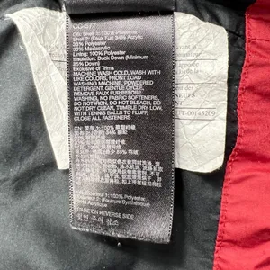 Marmot Puffer Jacket XS Red 700 Fill Down Quilted Hooded Winter Coat Longline thumbnail 8