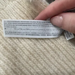 AERIE NWOT Ivory Cable Knit Scarf Long Blanket Warmth‎ Cozy thumbnail 2