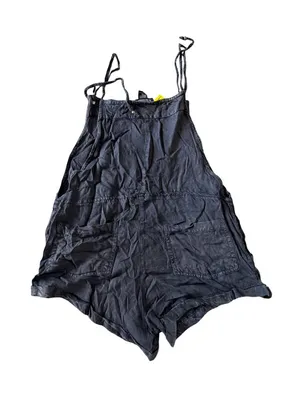 ANGIE Dark Gray Romper Overalls Size M NEW NWT thumbnail 3