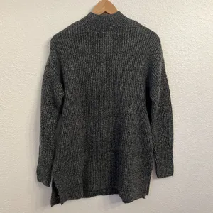 Old Navy Gray mock neck‎ tunic sweater small casual soft comfy thumbnail 7