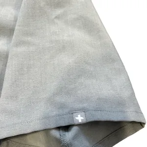 FIGS Light Grey Catarina One-Pocket Scrub Top thumbnail 4