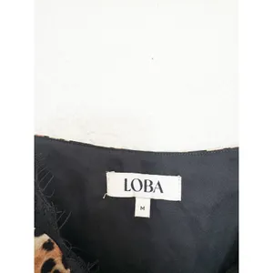Revolve Loba Jacinta Slip Midi Dress Size Medium Leopard Lace Cocktail Wedding thumbnail 6