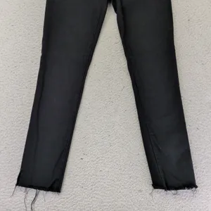 AG Adriano Goldschmied The Prima Ankle Cigarette Jeans Black Raw‎ Hem 25R thumbnail 4