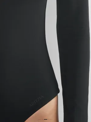 Aritzia Contour Cheeky Black Long Sleeve Square Neck Bodysuit XS thumbnail 3