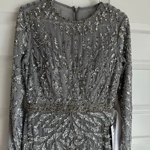 Mac Duggal 5521 Sequin Beaded Midi Sheath Dress Size 8 NWT‎ thumbnail 5