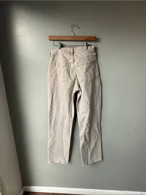 NWT Abercrombie & Fitch The Baggy Low Rise Jeans 24 Curve thumbnail 5
