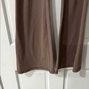 Yogalicious Brown Flare Pants Leggings Size L thumbnail 3