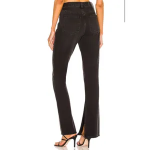 PISTOLA Alexa High Rise Slim Flare with Split jeans in Dark Sky thumbnail 3