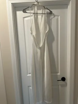Lulus White Silk Dress thumbnail 4