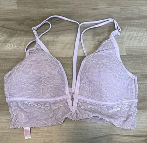 Victoria’s Secret PINK velvet bralette thumbnail 1