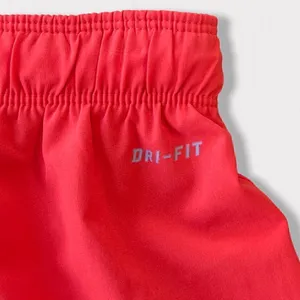 Nike Dri Fit Phantom Dual Running Shorts Fold Over Waist Orange Sz S thumbnail 7