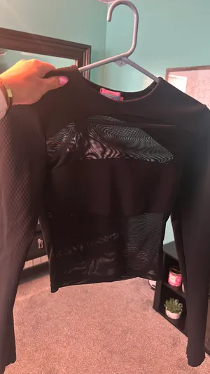 Edikted mesh long sleeve thumbnail 1