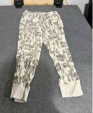 Aerie Women's Pajama Jogger Pants Sz M Knit City Graphic Holiday Christmas thumbnail 1