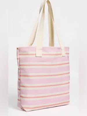 Parke x Shopbop pink rose stripe tote bag limited edition sold out style thumbnail 2