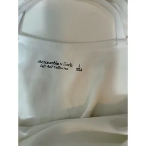 Abercrombie and Fitch Soft A&F thong bodysuit white size L thumbnail 2