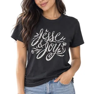 Jesse & Joy Un Besito Más 2017 US Tour Black Tee Small thumbnail 1
