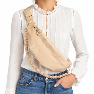 BEIS The Sport Pack Fanny Pack Belt Sling Bag Beige Tan Paracord Strap thumbnail 1