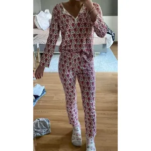 ROLLER RABBIT Monkey Pajamas in Pink Size X-Small thumbnail 2