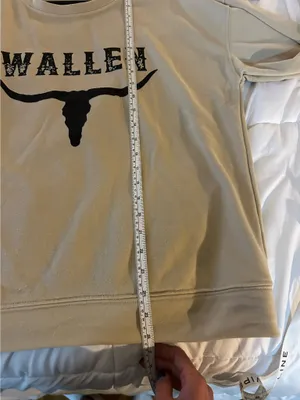 Morgan Wallen graphic crewneck Tan Size L thumbnail 3