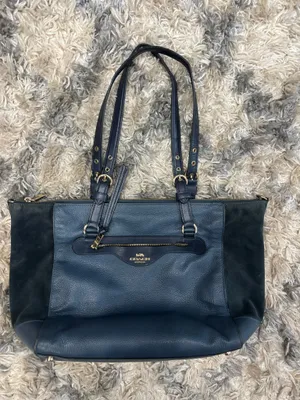 Coach wallet , blue in excellent condition.  thumbnail 1