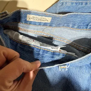 Levi's Light Blue Straight Leg Jeans thumbnail 6