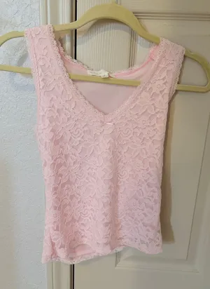 Lacey tank top Pink Size M thumbnail 1