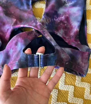 Athleta Galaxy Print Sports Bra thumbnail 8