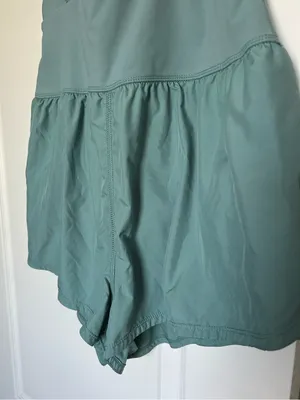 FP Movement by Free People Righteous Runsie Sage Green One-Piece Romper thumbnail 4