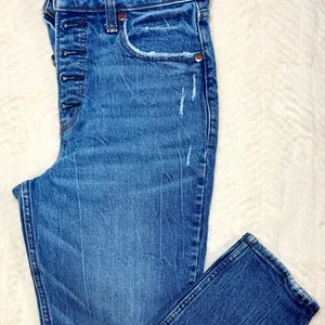 Abercrombie & Fitch Curve Love High-Rise Button Fly Skinny Jeans – Size 25 thumbnail 1