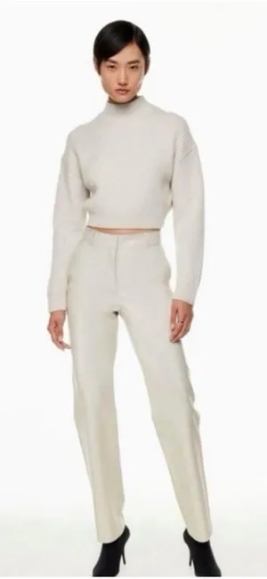 Aritzia Babaton Command faux‎ vegan leather pants thumbnail 1