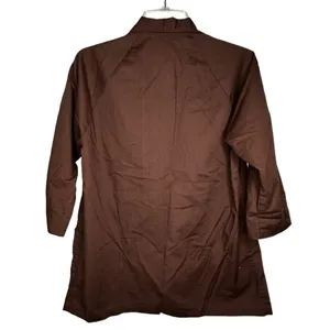 Vintage Abigail Uniforms Brown Polyester Top thumbnail 3