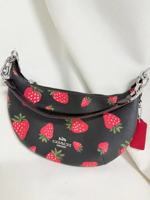 Coach Payton Hobo With Wild Strawberry Print CH330 thumbnail 3