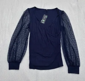 Long sleeve top Blue thumbnail 1
