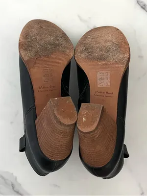 Madewell The Billie Boot in Black Leather - Size 8.5 thumbnail 8