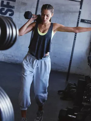 NWT Medium FP Movement Black On Track Tank thumbnail 3