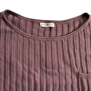 Natural Life Patti Ribbed Knit Layering Sweater XL Boho Chic Feminine Cottage thumbnail 8