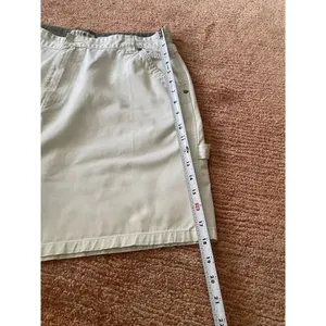 Vintage Mountain Lake Ivory Carpenter Shorts Women’s 18 Cotton Utility Pockets thumbnail 5