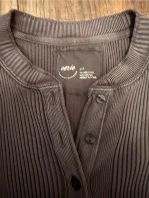 Aerie Road Trip Long Sleeve Henley T Shirt thumbnail 3