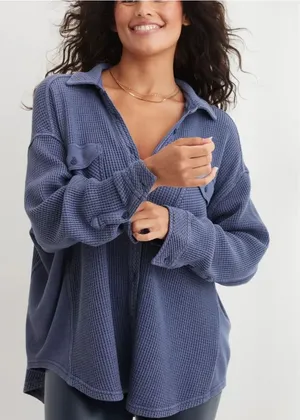 Aerie Button-Up thumbnail 1