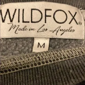 Wildfox Dark Grey & White Star Sweatshirt thumbnail 4