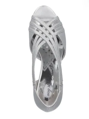 Easy Street Women's Oceana Peep Toe Pumps Size 8M thumbnail 4