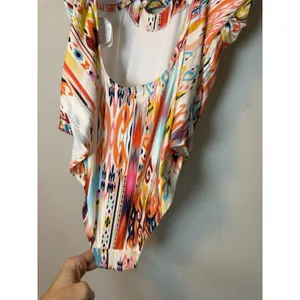 LA BLANCA 'Desert Dream' Twist Keyhole 1-Piece Swimsuit Size 14 Multi $130 NWT thumbnail 14