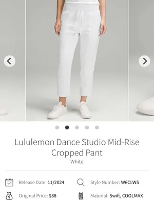 Lululemon Dance Studio Crop 25" thumbnail 2