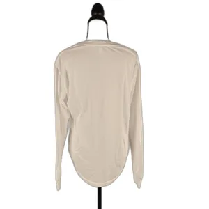 Women’s, Sub_Urban Riot, Cutout Boat-Neck Long-Sleeve Top, White, Small thumbnail 2