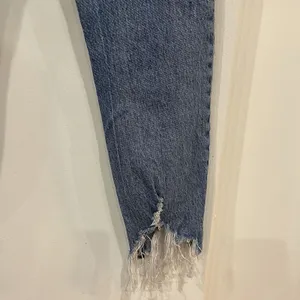 Abercrombie & Fitch High Rise Distressed Frayed Hem Skinny Jeans Size 27/ 4 thumbnail 6