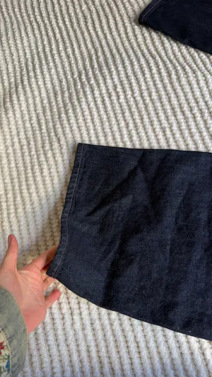 Uniqlo dark wash denim jeans size 27 thumbnail 6